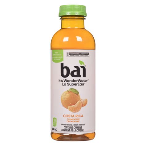 Buy Bai Flavoured Water Costa Rica Clementine 530 ml (bottle) | Sobeys Inc.
