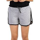 CIERGE Women's Cotton Regular Printed Tassel Shorts Free Size (Pack of ...