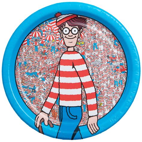 Buy Where is Waldo 14 Sheet Edible Frosting Image Cake Topper Online at ...