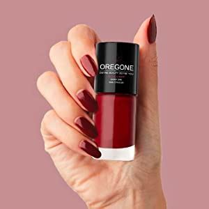 Buy Oregone Nail Polish Set of 6 Pcs, Nail Paint of 6ml each x 6 Pcs ...