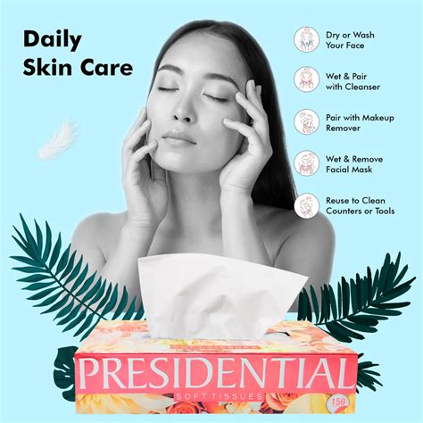 Soft Absorbent Tissues - Presidential 2-Ply Tissues (900 Sheets ...