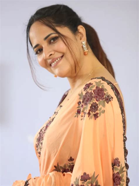 Anasuya Bharadwaj : 'సింబా' ట్రైలర్ లాంచ్ ఈవెంట్లో అనసూయ క్యూట్ లుక్స్ ...