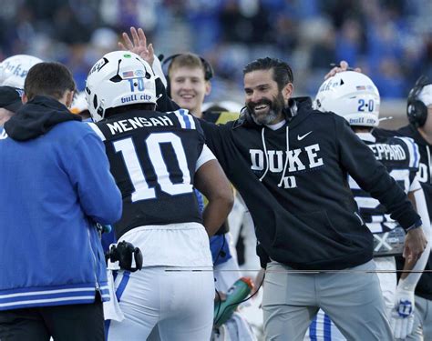 Duke football coach Manny Diaz updates QB Mensah fallout | Raleigh News ...