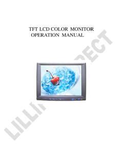 Image result for TFT LCD Color Monitor Backup Instructions