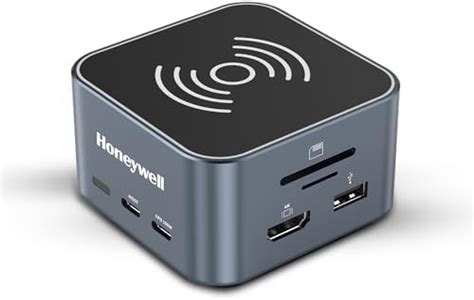 Honeywell 8-in-1 Type C Ultra Dock with 4K HDMI, VGA, RJ45 Ethernet ...