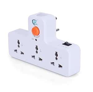 Buy Vadda Bai Multiplug with 3 Universal Sockets – Power Adapter with ...