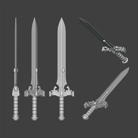 Archivo STL Gen 6 Sanguine Sword arms [Expansion Plus] 🗡️ ・Idea de ...