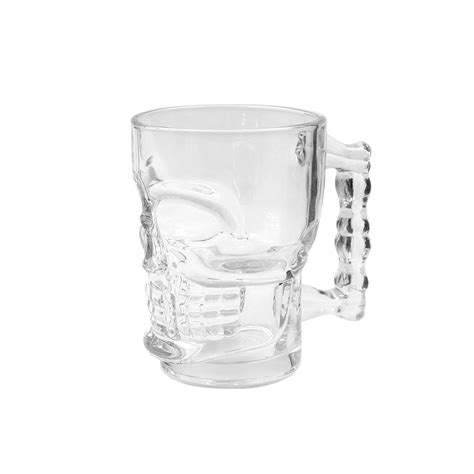 Sanjeev Kapoor - Skull Head Beer Mug 500ml - Set of 6 Pcs – Raj Imports
