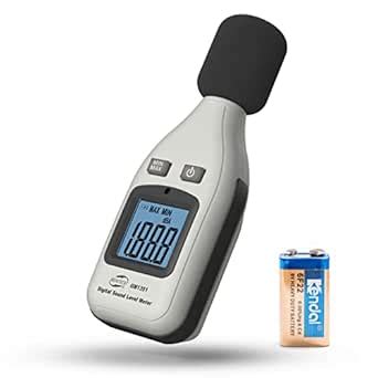 BENETECH Decibel Meter,Digital Sound Level Meter with 30 to 130 dBA ...