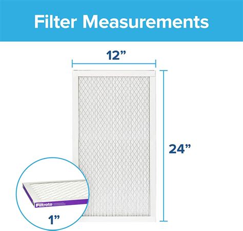 Buy Filtrete 12x24x1 AC Furnace Air Filter MPR 1500 and Airthings Wave ...