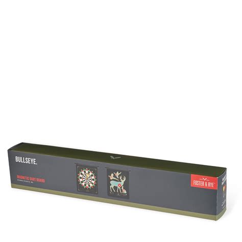 Buy Foster & Rye Double Sided Games Set with Magnetic Dart Board and ...