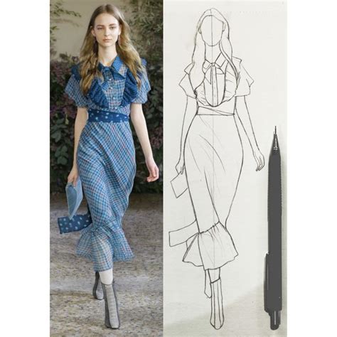 Image result for Runway Model Drawing