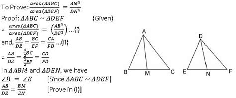NCERT Solutions for Class 10 Maths Chapter 6 Triangles
