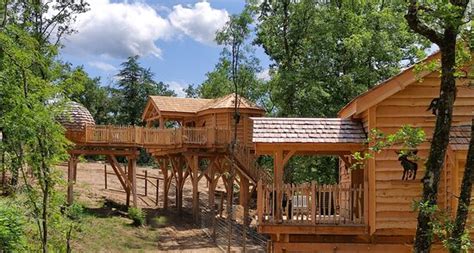 LES CABANES PERCHÉES DU SAFARI DE PEAUGRES - Campground Reviews ...