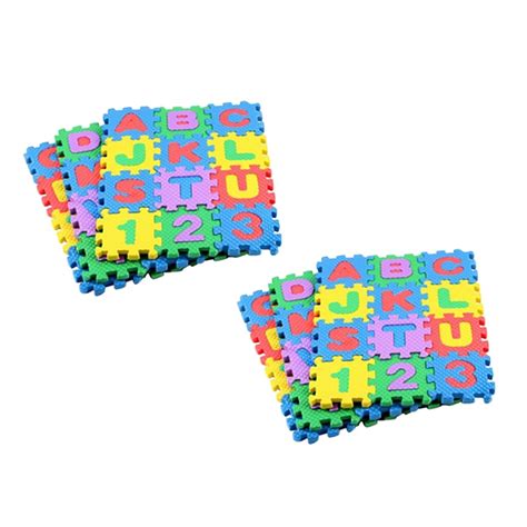 72 Pieces Baby Foam Mat Alphabet and Number Floori... – Vicedeal