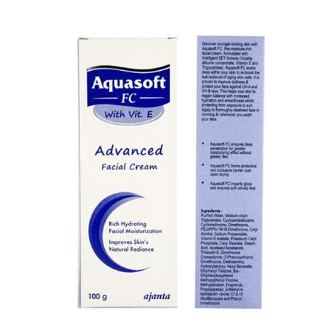 AQUASOFT FC CREAM 100 GM : View Price, Combination and Alternatives ...