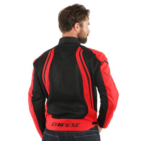 Dainese Air Crono 2 Tex Jacket (Black Lava Red Lava Red)– Moto Central