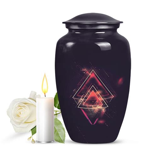 Sacred Heart Catholic Cremation Urn for Human Ashes | Handcrafted Urn ...