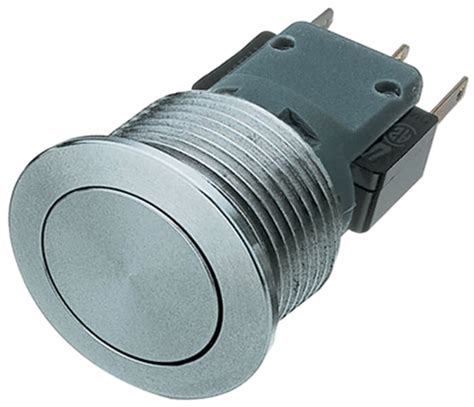 1241.6631.1110000 Schurter | Schurter Push Button Switch, Momentary ...