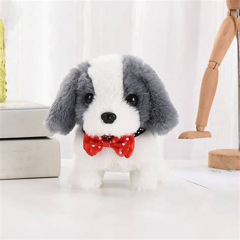 LEFTHIGH Toys Games Puppy Toy Simulation Pet Dog Children's Dog Toy Can ...