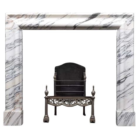 A arabescato marble bolection mantel by Ryan and Smith For Sale at ...