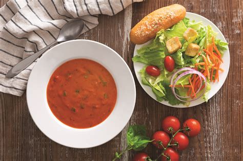 Tomato Basil Soup and Salad | Shoney's of Knoxville, Inc.