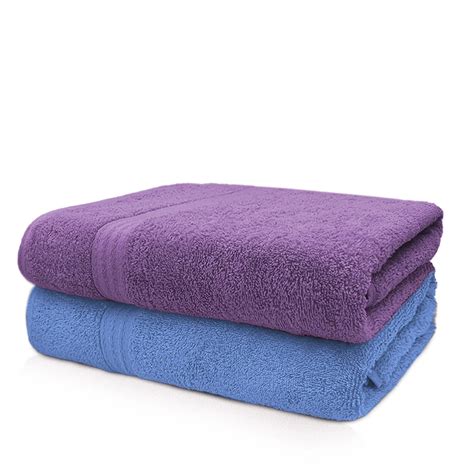 Sassoon Anatolia 100% Cotton 2 Piece Large Bath Towel 500 GSM (Heaven ...