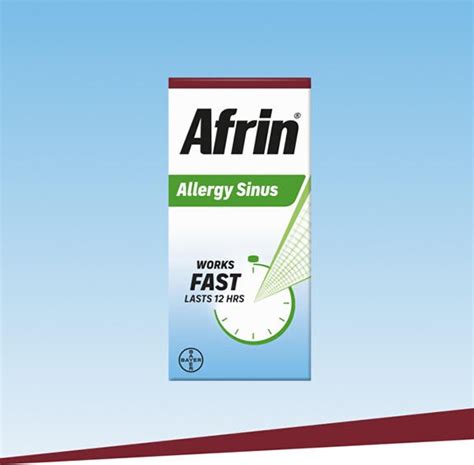 Nasal Decongestants | Afrin Nasal Sprays | Afrin