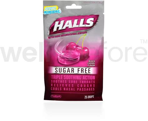 HALLS Sugar-Free Triple Soothing Action - www.aidinstruments.com
