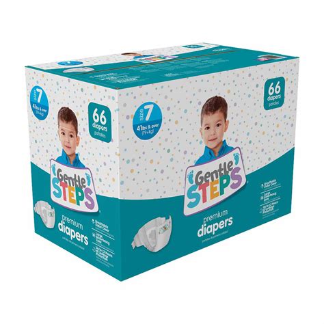 Gentle Steps Premium Baby Diapers - Size 7, 66 Ct – Dollar General ...