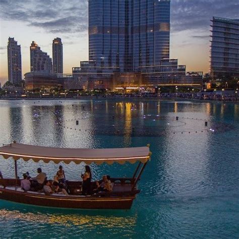 The Dubai Fountain Show and Lake Ride, The Dubai Fountain, 5 August ...