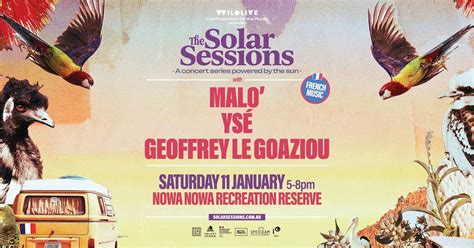 The Solar Sessions with Malo, Ysé & Geoffrey Le Goaziou, Nowa Nowa ...