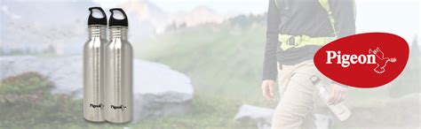 Pigeon Stainless Steel Water Bottle, 750ml (Set of 2) : Amazon.in: Home ...