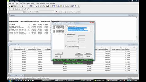 Image result for Find Mean Using Minitab