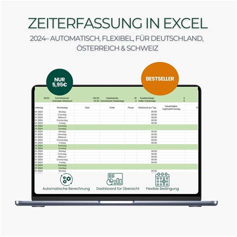 Buy Timesheet 2024 | Excel Template | #timesheet #exceltemplate # ...