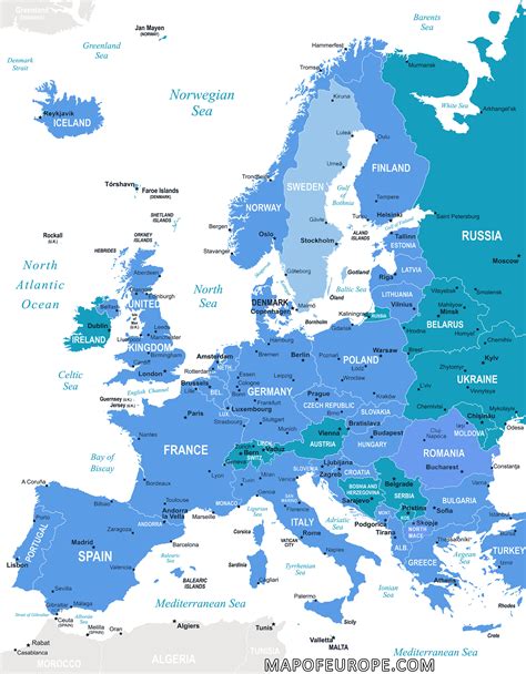 Map Of Nato Nations