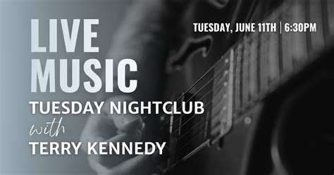 Tuesday Nightclub with Terry Kennedy, The Garden Bar on 6th, Alexandria ...