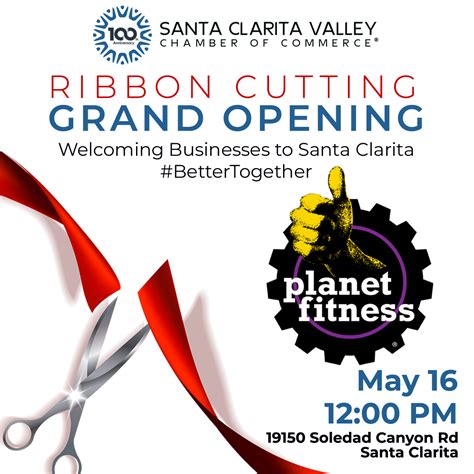 Santa Clarita Valley Chamber of Commerce | Grand Opening - Planet Fitness