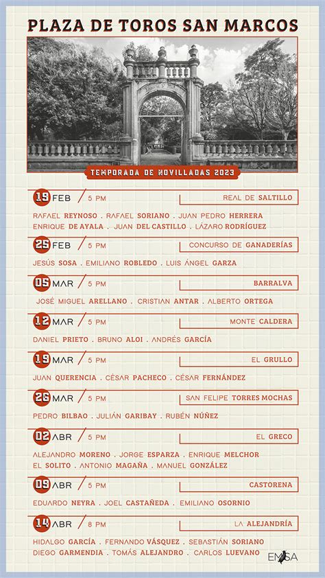 Presentan Temporada Novilleril 2023 para el coso “San Marcos” de ...