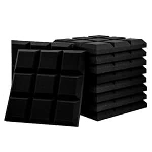 Hometail Acoustic Foam Cadbury Shape Acoustic Panels - Music Studio ...