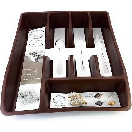 Buy Ivarian - Joyo Kitchen Cutlery Organizer, Cutlery Tray, Modular ...