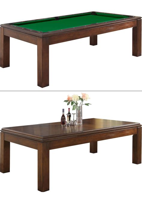 Dining Table That Turns Into A Pool Table at Noah Weber blog