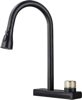 Fossa Rainfall Kitchen Sink Faucet Pull Out Four Water Outlet Modes ...