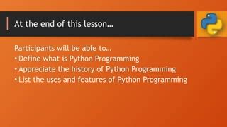 Image result for Explication Programation Python