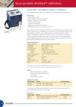 Dry-block calibrator - UCal 400+ - Techne Calibration - temperature ...