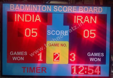 LED Scoreboards, Digital Scoreboards, Electronic Scoreboards, LED ...