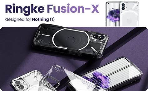 Ringke Polyurethane Fusion-X Back Case Cover Compatible With Nothing ...