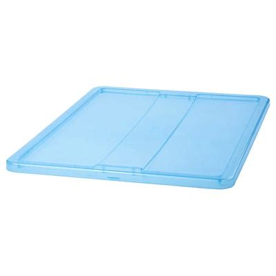 SAMLA lid for box 55/130 l, blue - IKEA