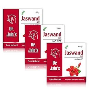 DR. JAIN'S Jaswand Hibiscus Gel 100g Pack of 3 : Amazon.in: Beauty