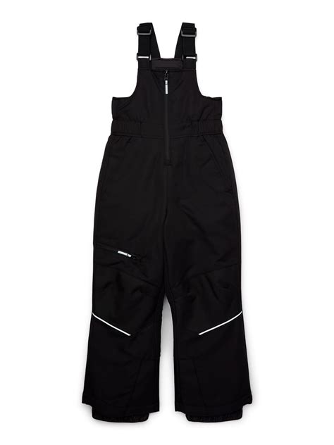 Swiss Tech Boys Snow & Ski Water Resistant Bibs, Sizes 4-18 - Walmart.com
